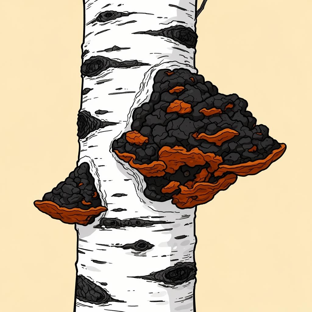 Chaga mushroom